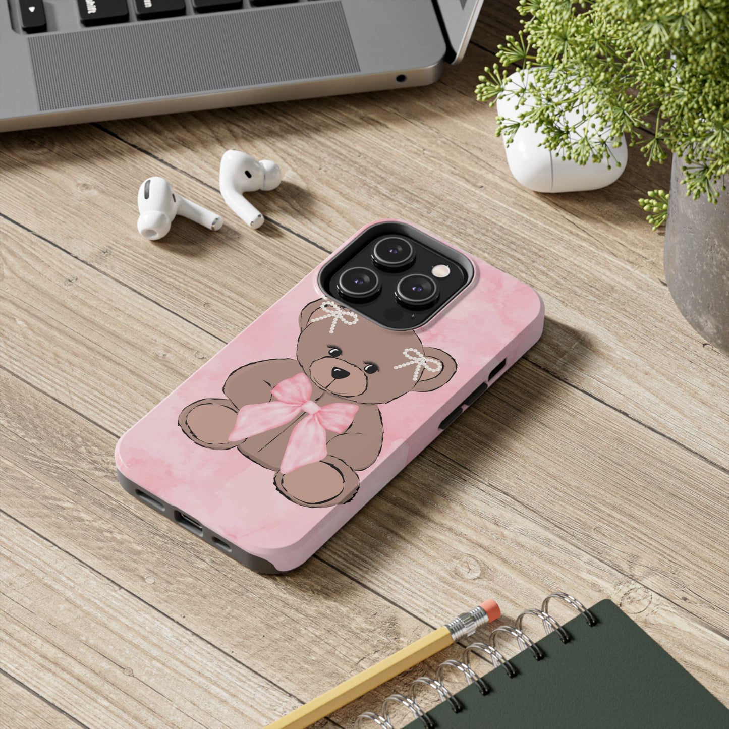 Cute Bear Phone Case - Tough, Durable and Stylish