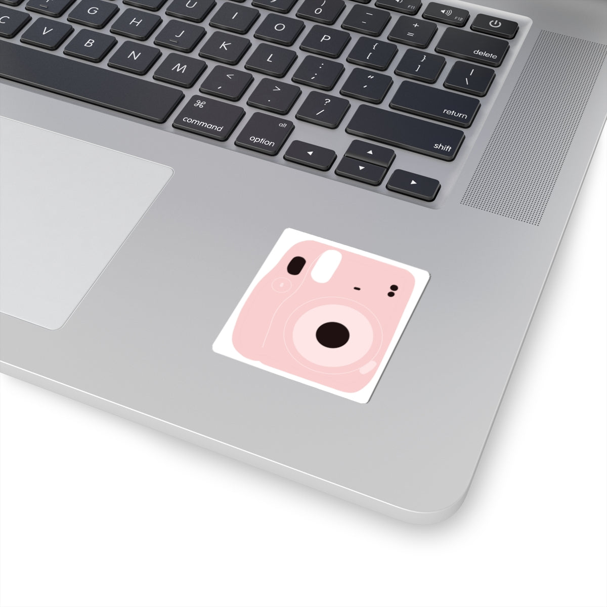 Cute Pink Camera Kiss-Cut Stickers | Aesthetic Laptop & Journal Décor
