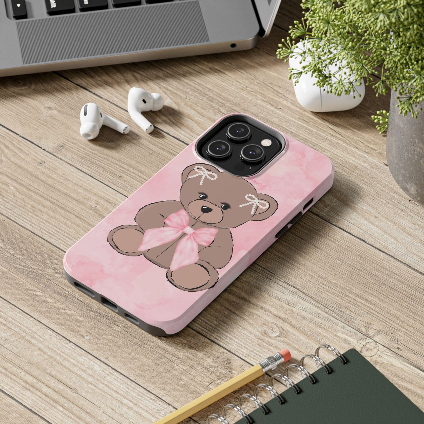 Cute Bear Phone Case - Tough, Durable and Stylish