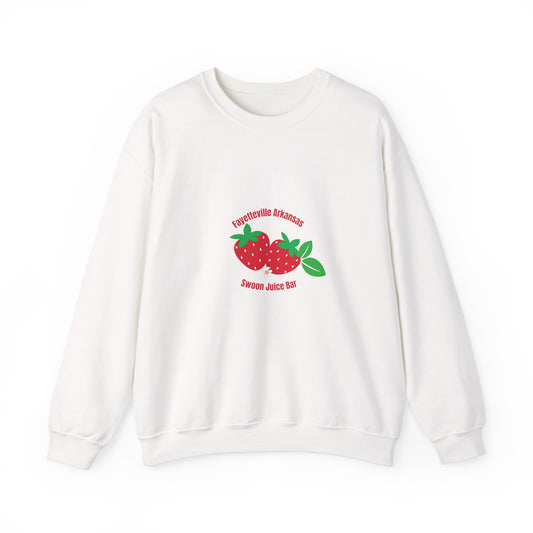 Swoon Juice Bar Strawberry Crewneck Sweatshirt