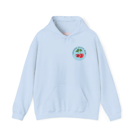 Swoon Juice Bar Hoodie – Cozy Unisex Heavy Blend™ with Cherry Design