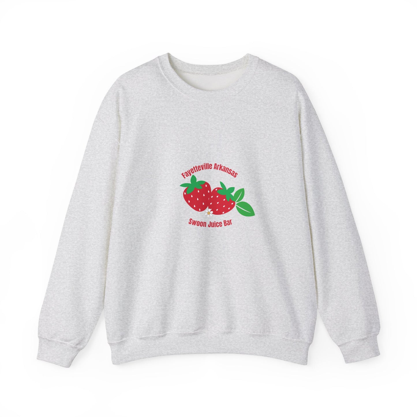 Swoon Juice Bar Strawberry Crewneck Sweatshirt