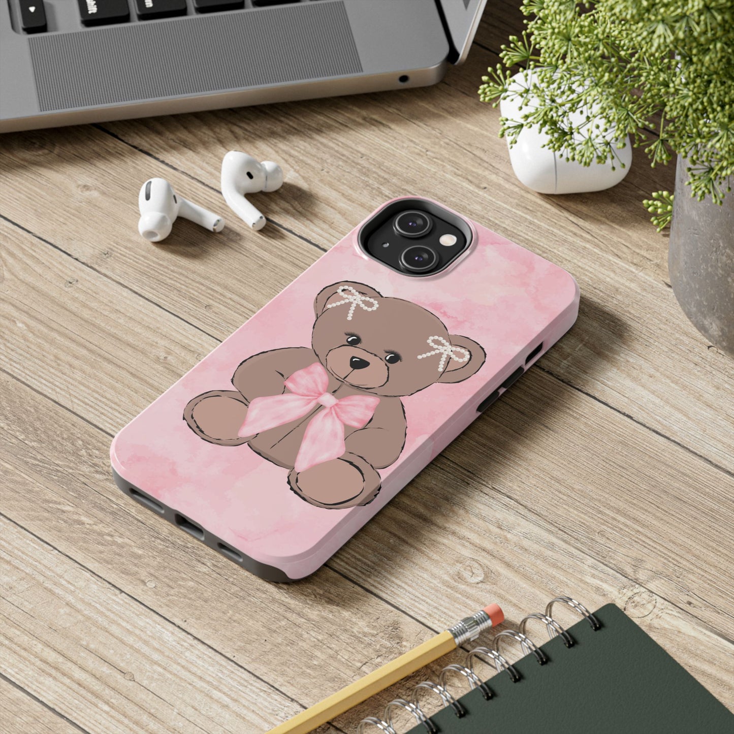 Cute Bear Phone Case  - Tough, Durable and Stylish