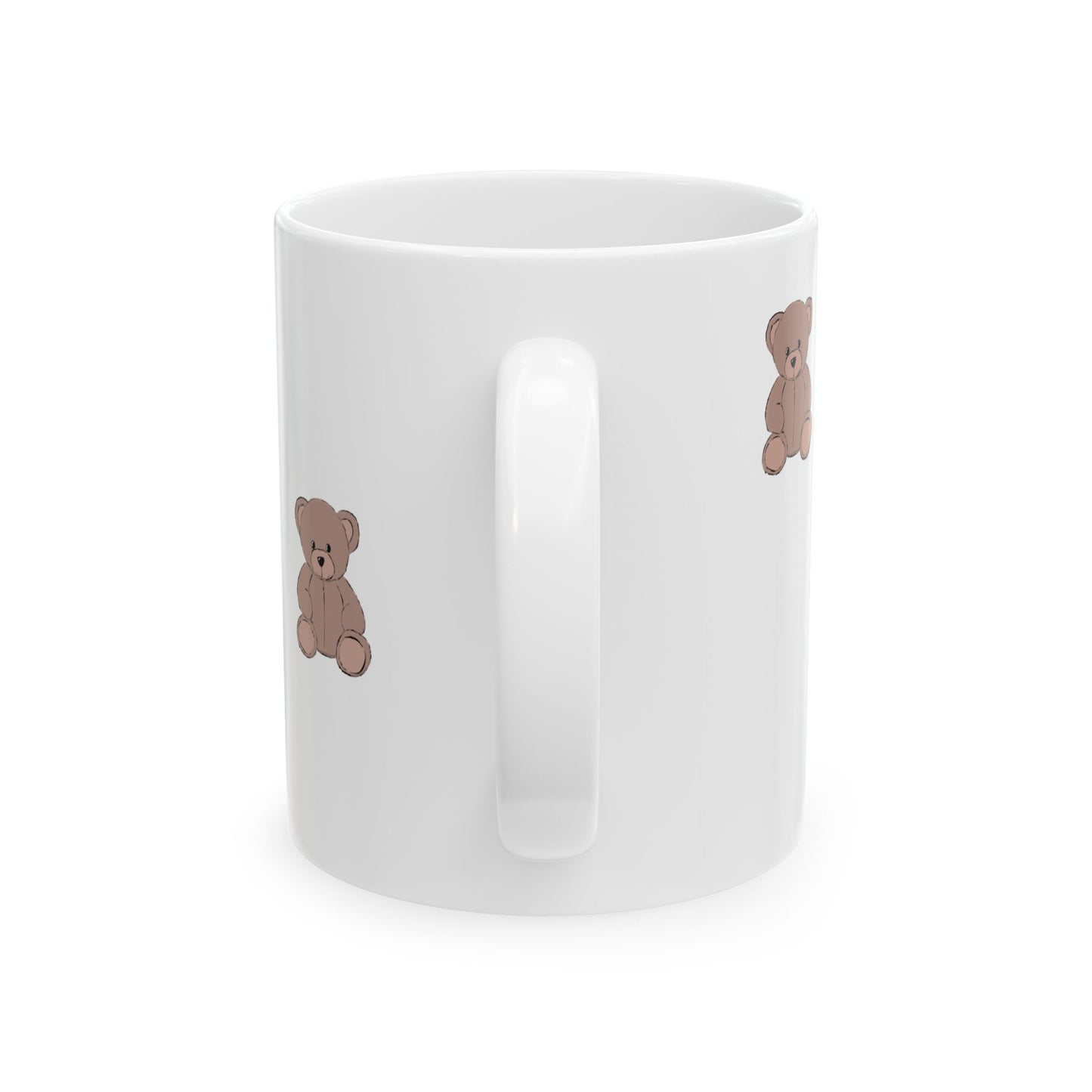 Cute Teddy Bear Ceramic Mug - Perfect Gift for Kids and Teddy Bear Lovers