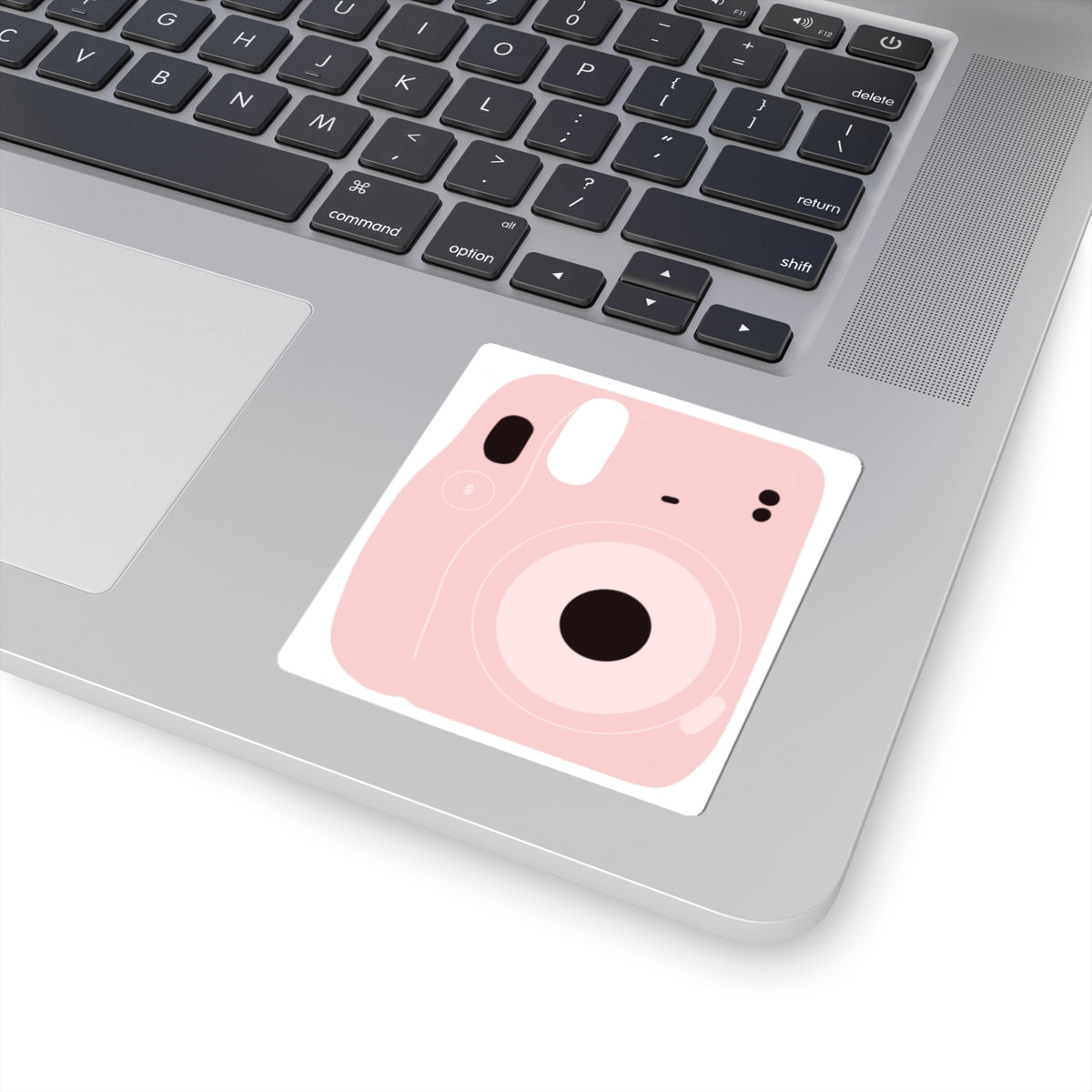 Cute Pink Camera Kiss-Cut Stickers | Aesthetic Laptop & Journal Décor