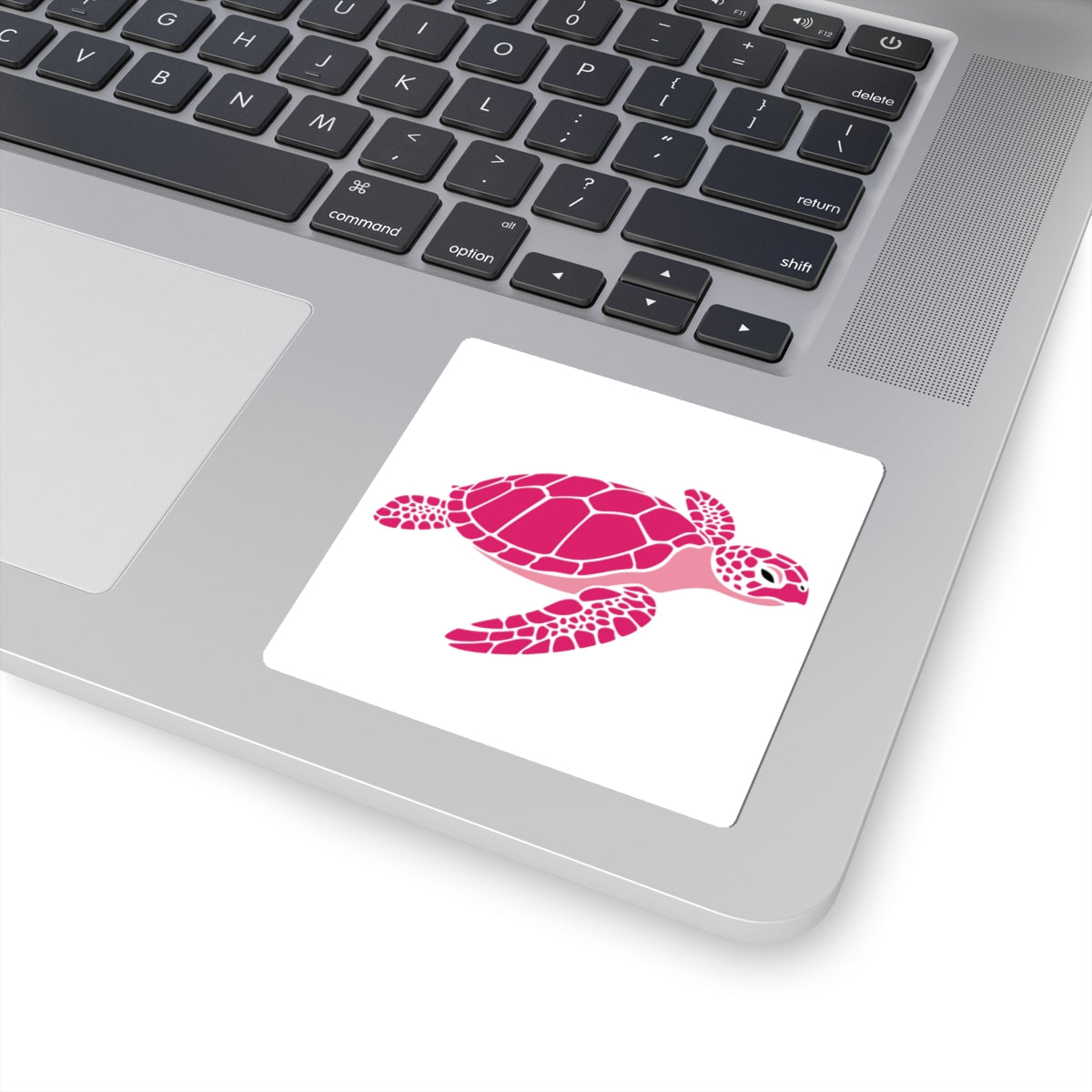 Vibrant Sea Turtle Kiss-Cut Stickers - Eco-Friendly Décor for Nature Lovers